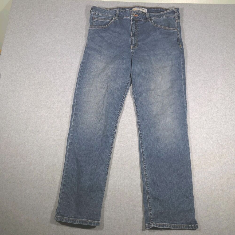 Lee Modern Series Straight Fit Jeans Mens 36 Waist Blue Straight Leg Denim Pant